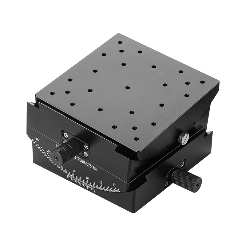 High-Precision XY-Axis Manual Goniometer Stage 125mm