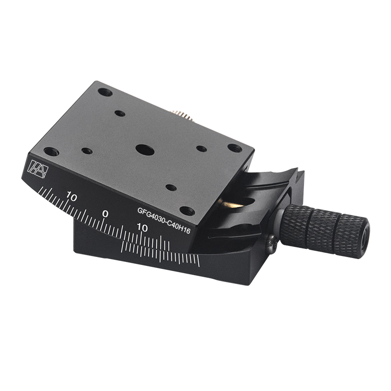 X-axis Aluminum Alloy Optical Bench Goniometer Stage 40mm
