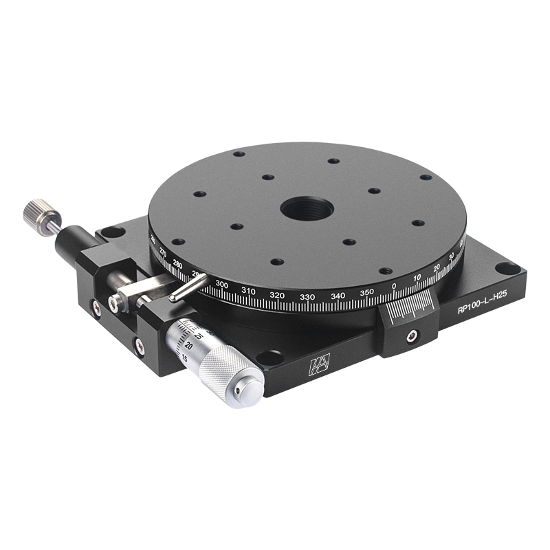 100mm Precision Aluminum Alloy Optical Manual Rotary Stage
