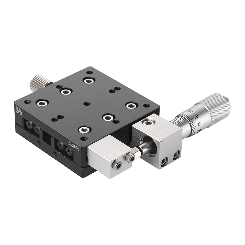 High-Precision Aluminum Alloy Manual X-Axis Stage 50mm