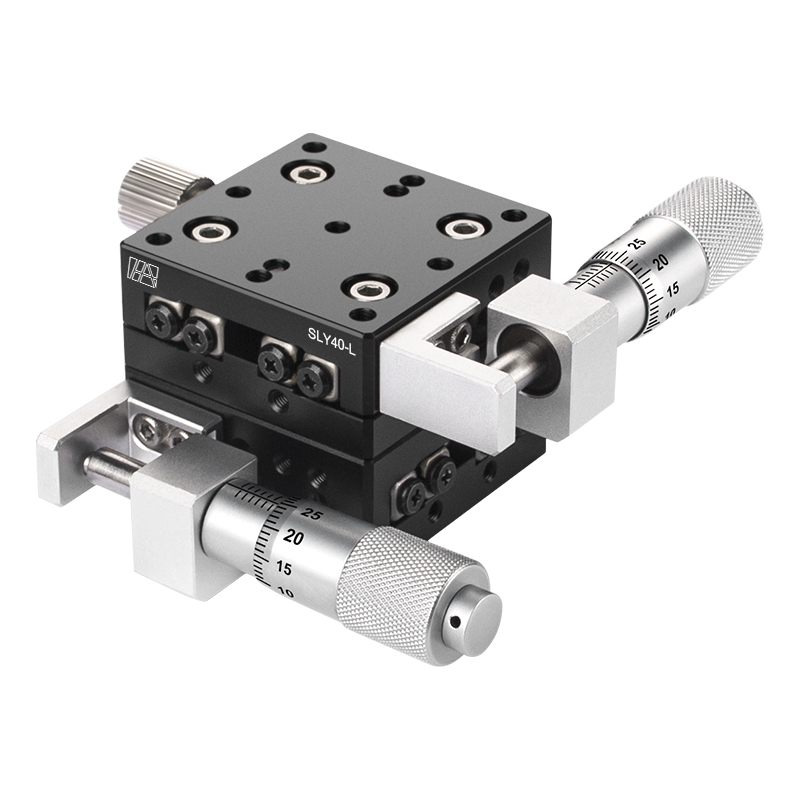 High-Precision Aluminum Alloy Manual XY-Axis Stage 40mm