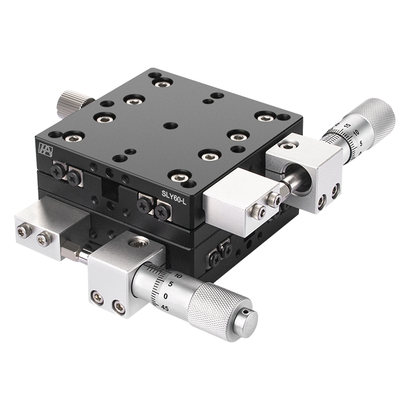 High-Precision Aluminum Alloy Manual XY-Axis Stage 60mm