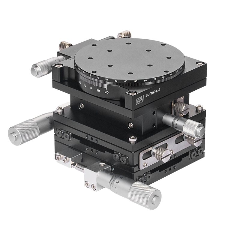 High-Precision Aluminum Alloy Manual Multi-Axis Stage 100mm