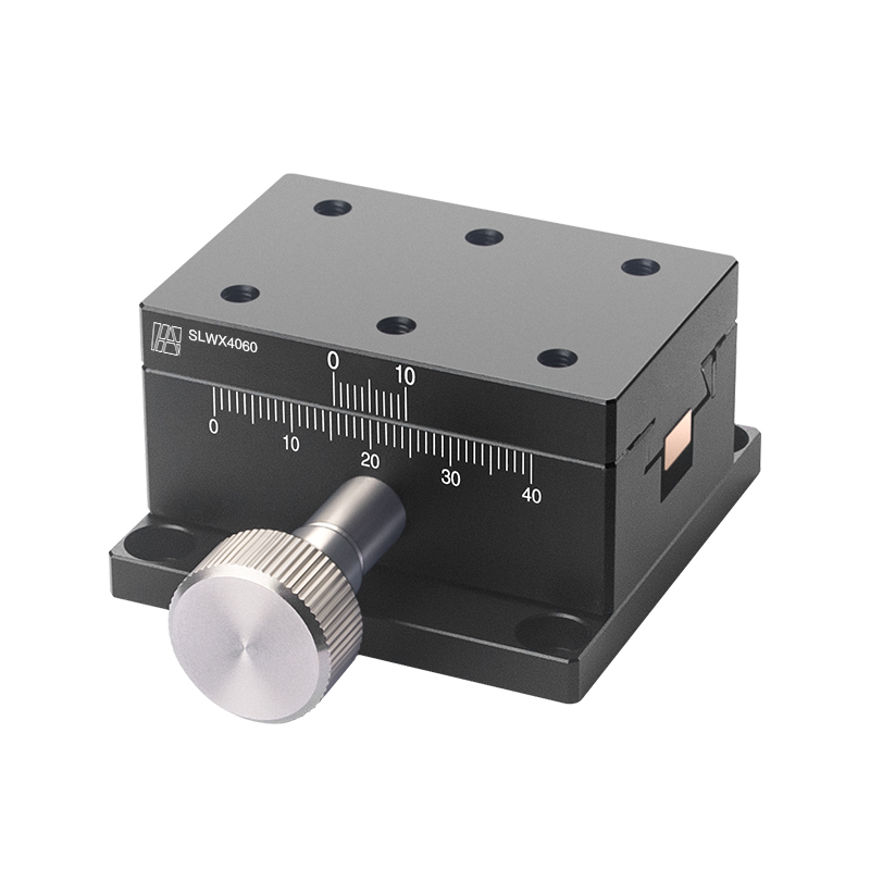 Aluminum Alloy Manual X-Axis Dovetail Groove Stage 60mm