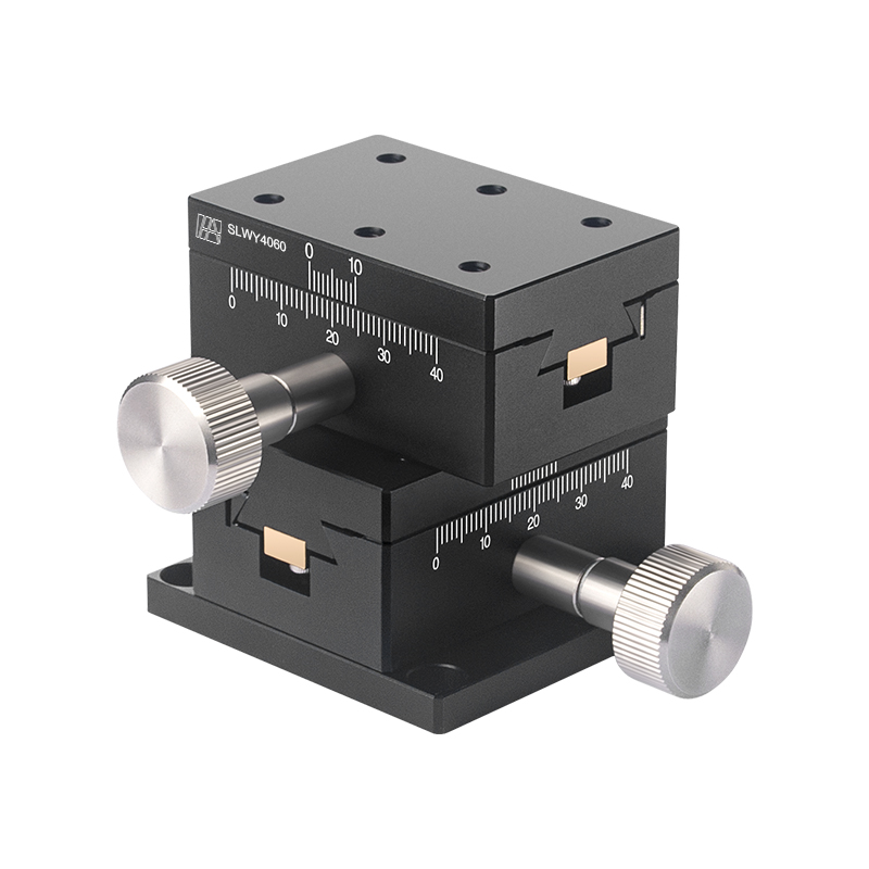 Aluminum Alloy Manual XY-axis Dovetail Groove Stage 60mm