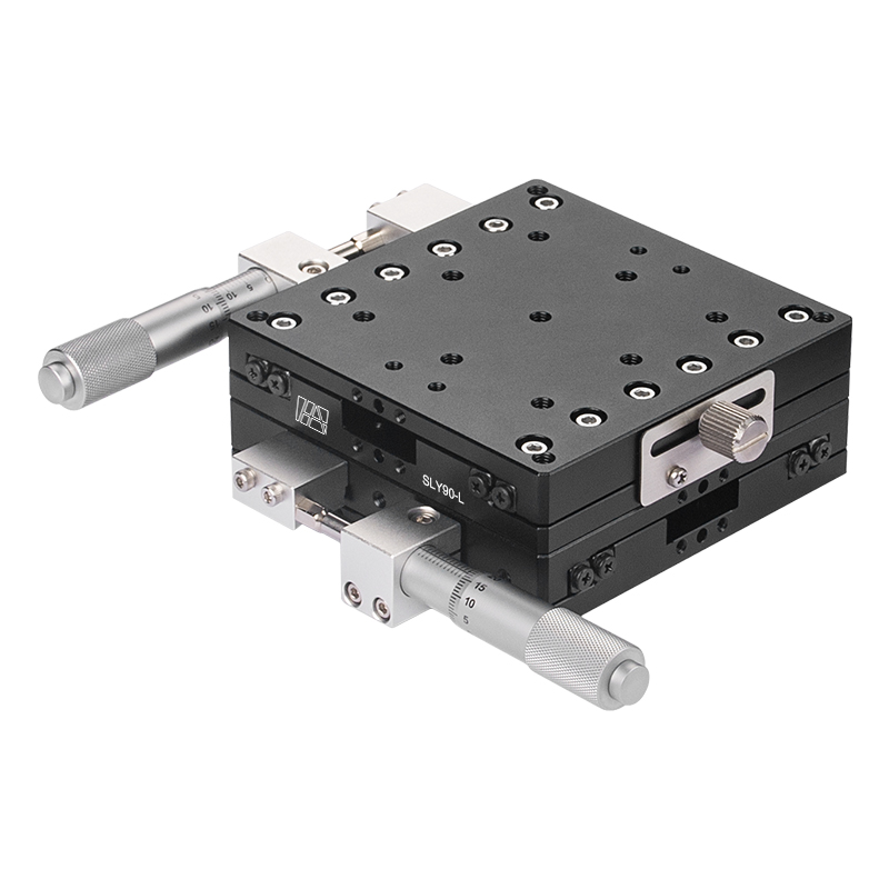 High-Precision Aluminum Alloy Manual XY-Axis Stage 90mm