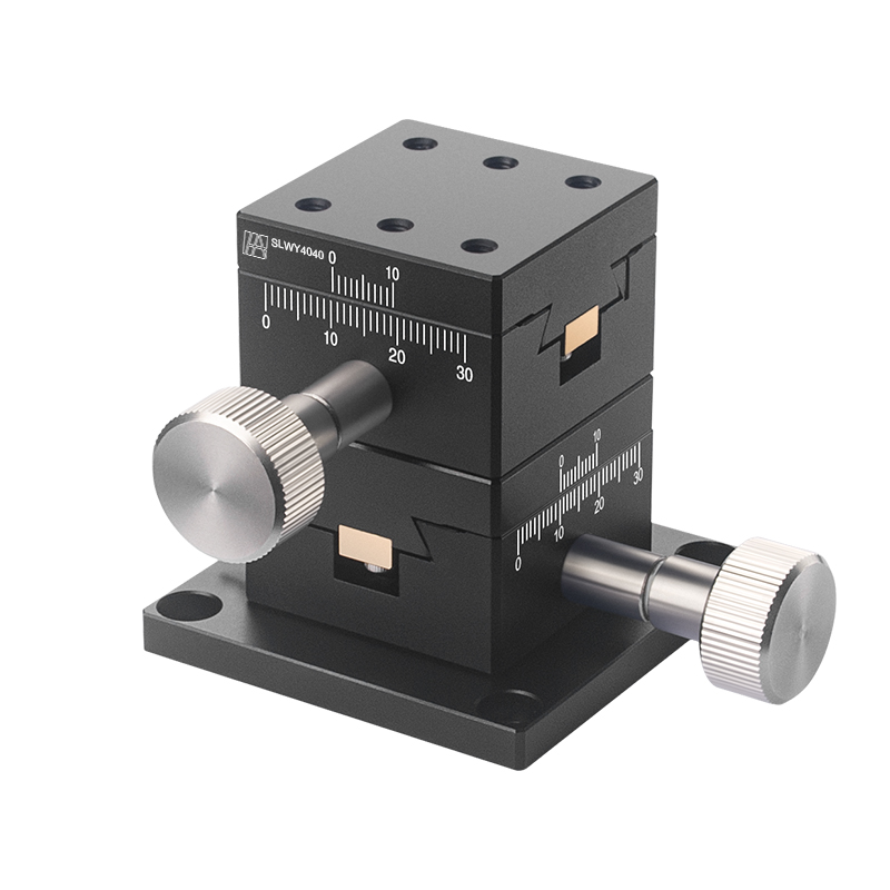 Aluminum Alloy Manual XY-axis Dovetail Groove Stage 40mm