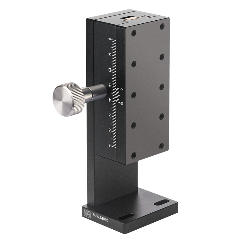 Aluminum Alloy Manual Z-axis Dovetail Groove Stage 90mm