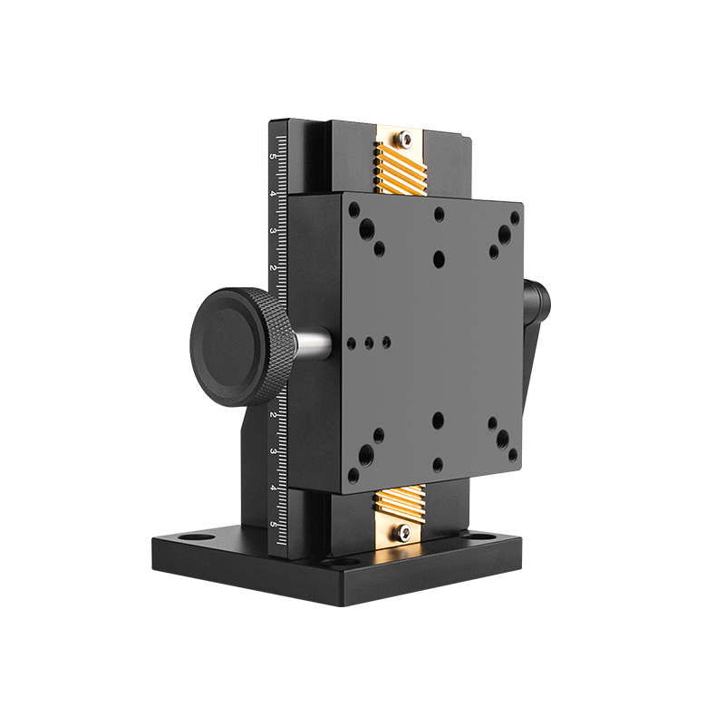 Manual Z-axis Long-stroke Dovetail Groove Stage 80x80 mm