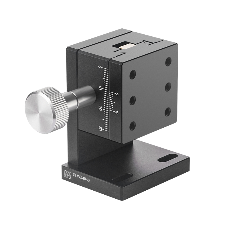 Aluminum Alloy Manual Z-axis Dovetail Groove Stage 40mm