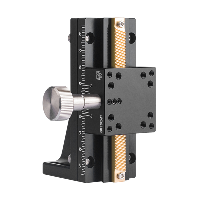 Manual Z-axis Long-stroke Dovetail Groove Stage 40x40 mm
