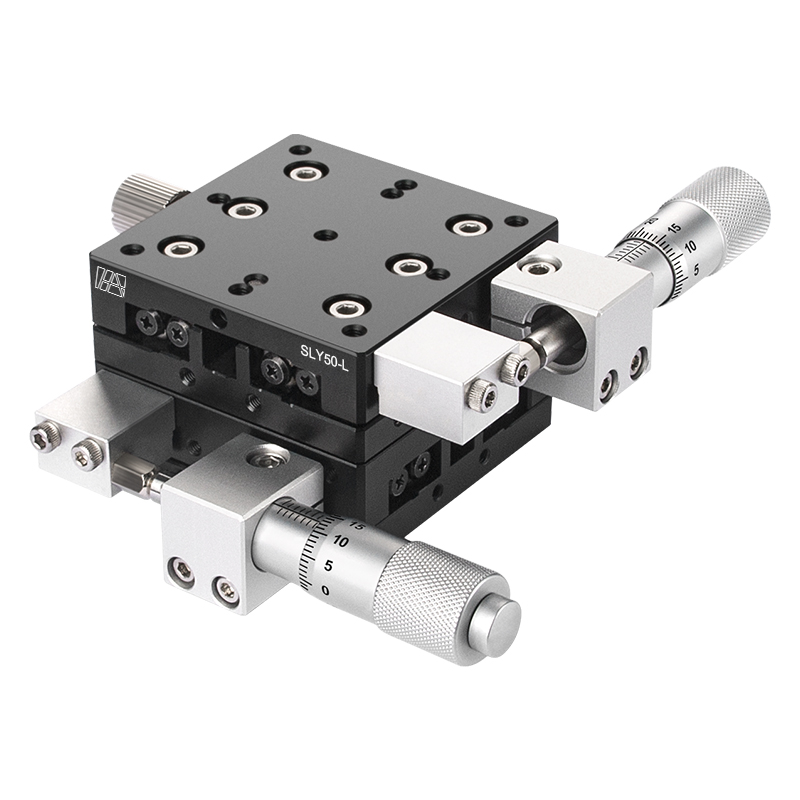 High-Precision Aluminum Alloy Manual XY-Axis Stage 50mm