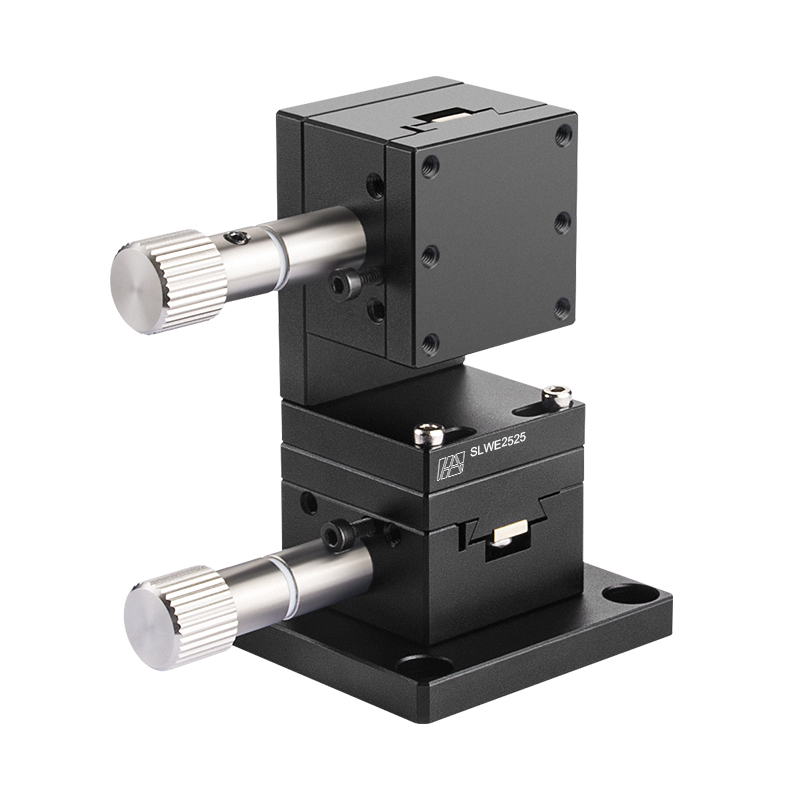 Aluminum Alloy Manual XZ-axis Dovetail Groove Stage 25mm