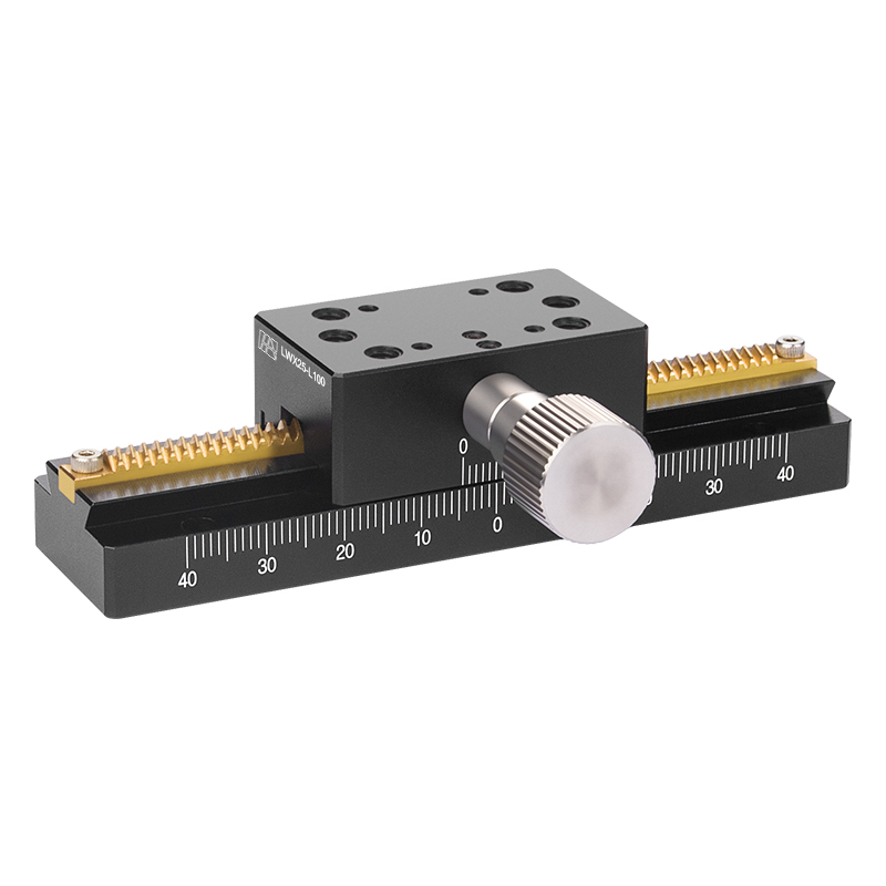 Manual X-axis Long-stroke Dovetail Groove Stage 25x42 mm