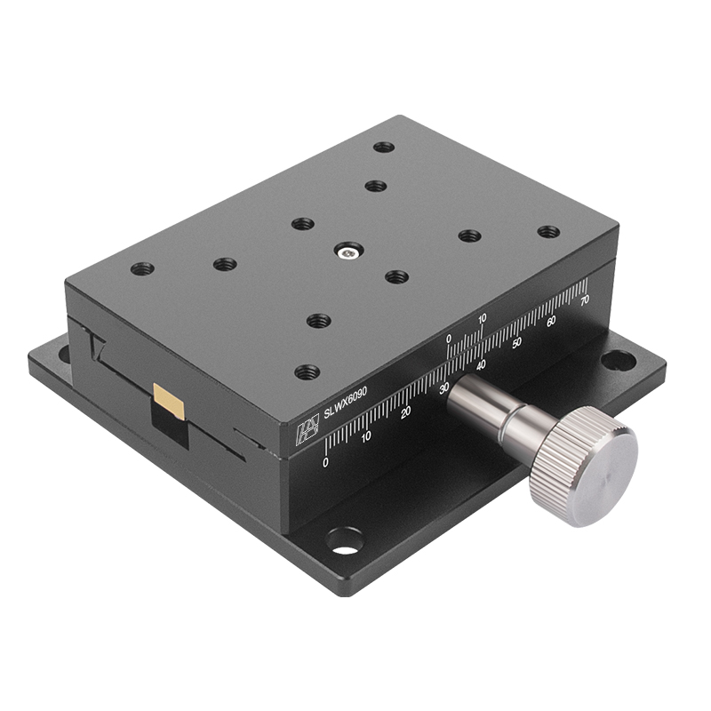 90mm Aluminum Alloy Manual X-Axis Dovetail Groove Stage