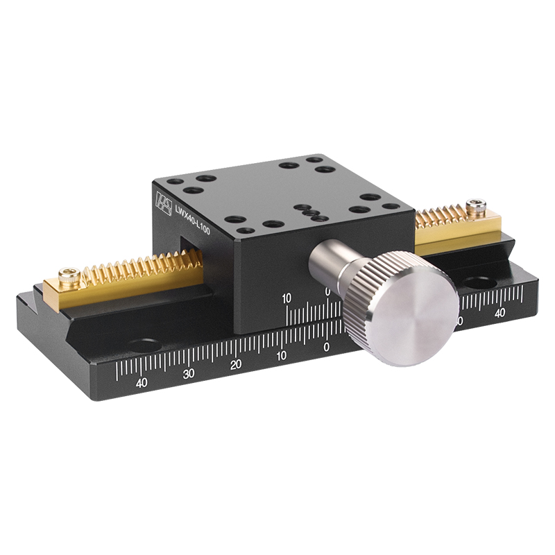 Manual X-axis Long-stroke Dovetail Groove Stage 40*40 mm